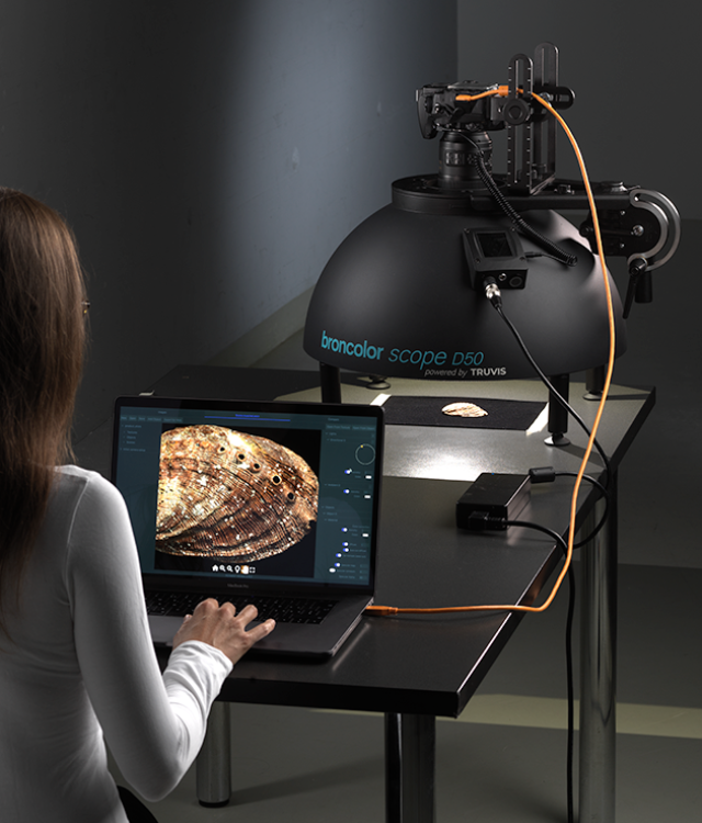 Scope D50 Reflectance transformation imaging RTI dome